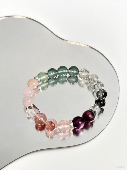 [Mystic Mirrorlight] crystal bead bracelet