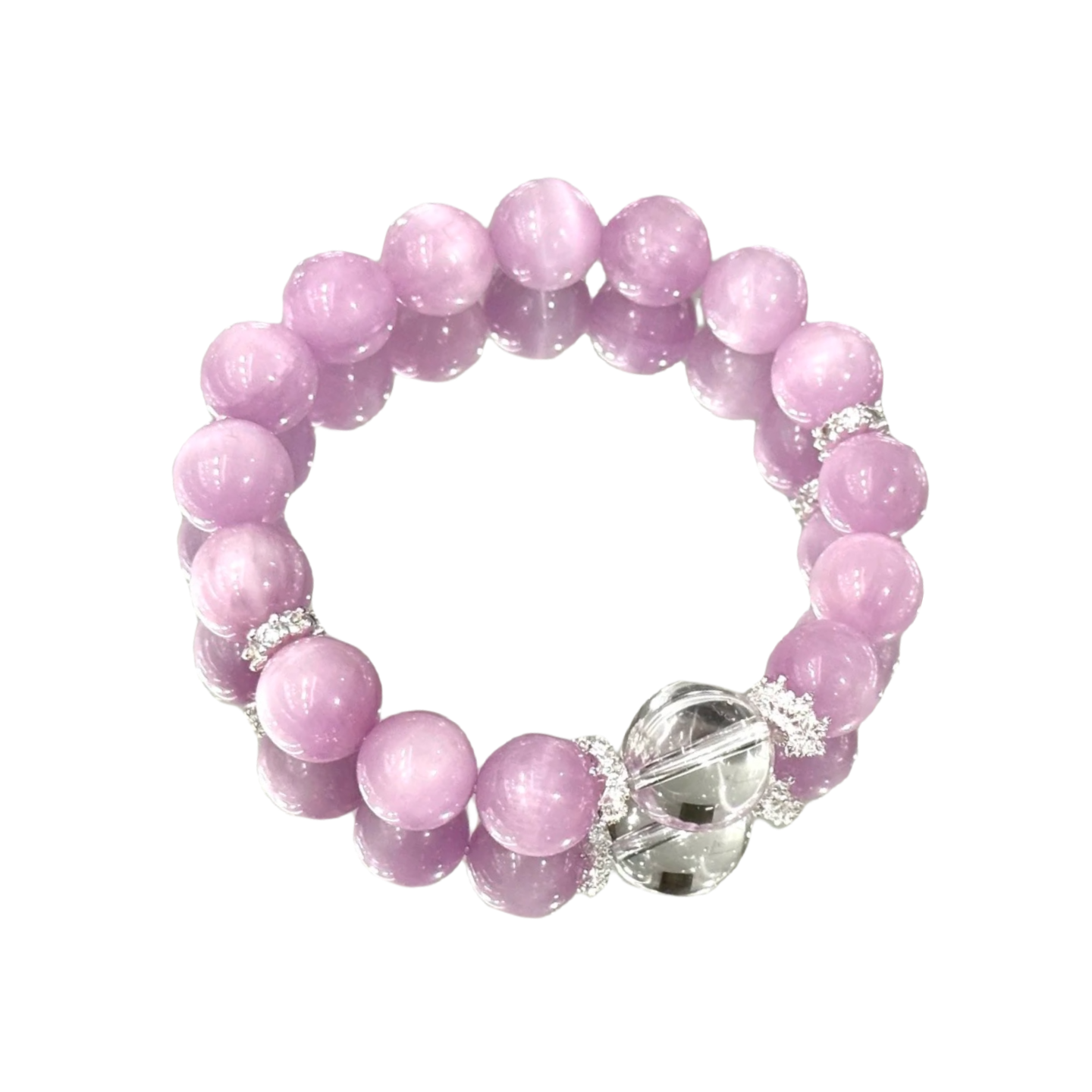 Lepidolite bead bracelet 🔮